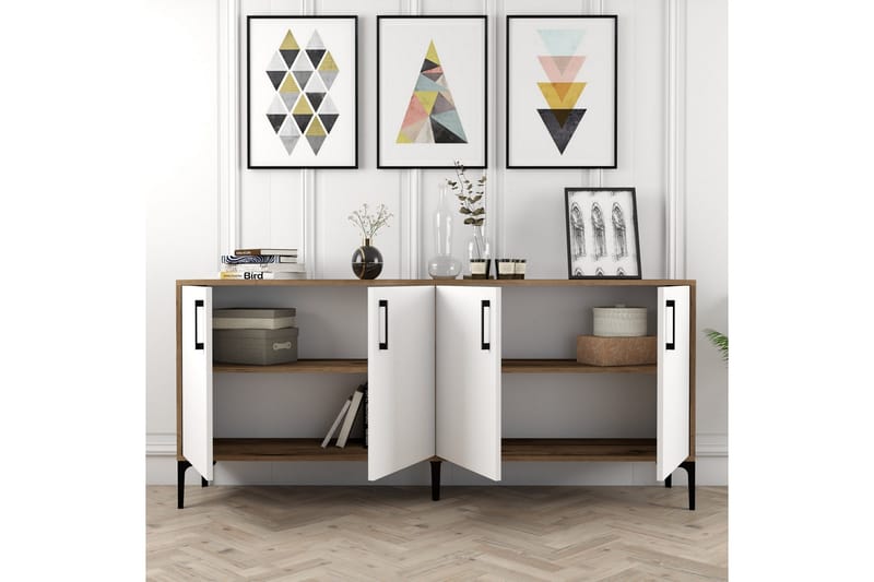 Levents Avlastningsbord 180 cm - Valnöt - Möbler - Vardagsrum - Soffbord & vardagsrumsbord - Avlastningsbord & konsolbord