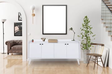 Linlai Avlastningsbord 150 cm - Vit - Möbler - Vardagsrum - Soffbord & vardagsrumsbord - Avlastningsbord & konsolbord