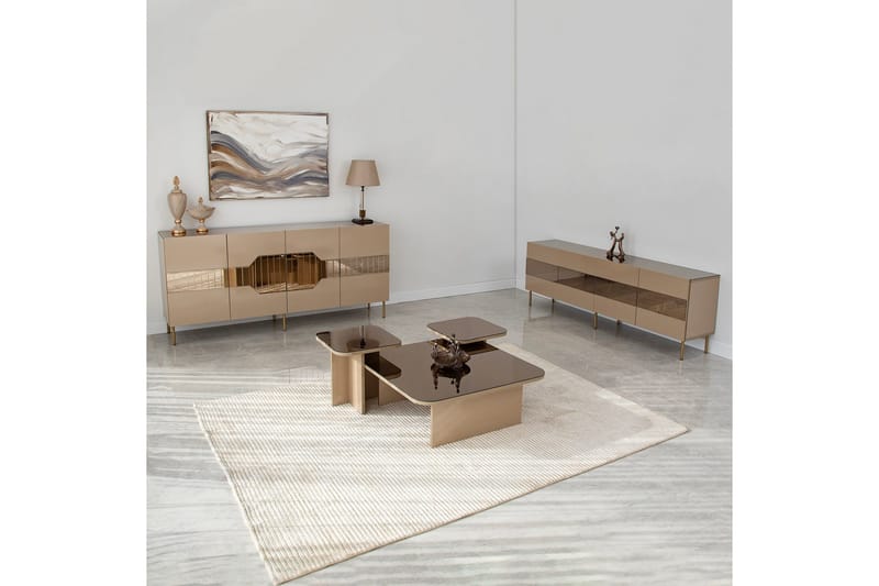 Lissione Konsollbord 180 cm - Brons - Förvaring - Förvaringsmöbler - Skänkar & sideboards