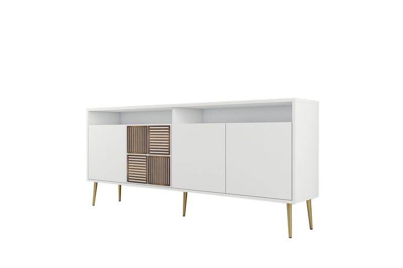 Lissione Konsollbord 180 cm - Guld/Vit - Förvaring - Förvaringsmöbler - Skänkar & sideboards