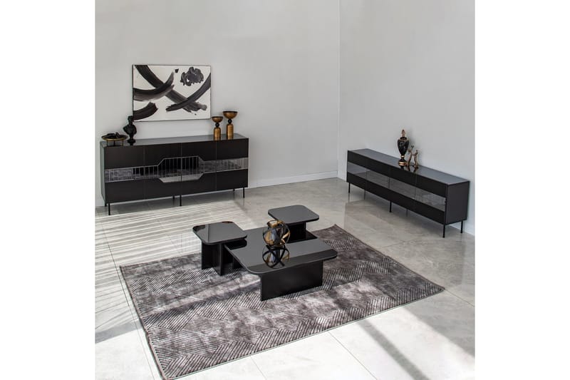 Lissione Konsollbord 180 cm - Svart - Förvaring - Förvaringsmöbler - Skänkar & sideboards