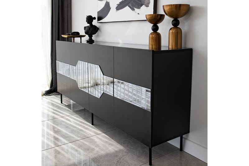 Lissione Konsollbord 180 cm - Svart - Förvaring - Förvaringsmöbler - Skänkar & sideboards