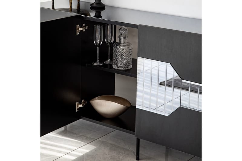 Lissione Konsollbord 180 cm - Svart - Förvaring - Förvaringsmöbler - Skänkar & sideboards
