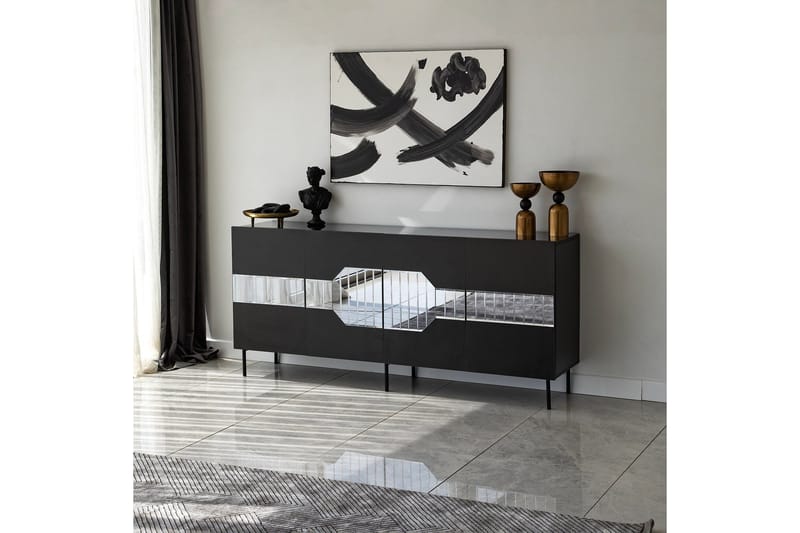 Lissione Konsollbord 180 cm - Svart - Förvaring - Förvaringsmöbler - Skänkar & sideboards