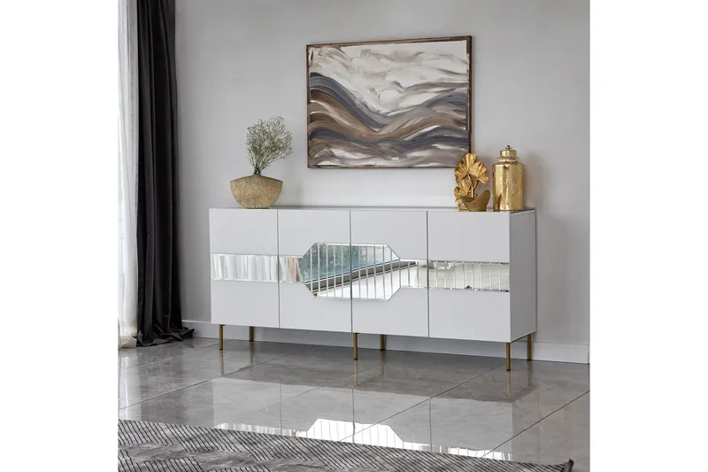 Lissione Konsollbord 180 cm - Vit - Förvaring - Förvaringsmöbler - Skänkar & sideboards