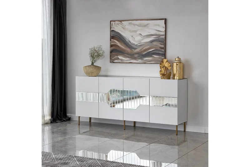 Lissione Konsollbord 180 cm - Vit - Förvaring - Förvaringsmöbler - Skänkar & sideboards