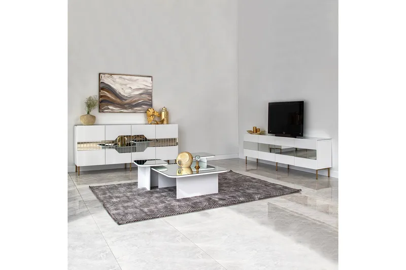 Lissione Konsollbord 180 cm - Vit - Förvaring - Förvaringsmöbler - Skänkar & sideboards