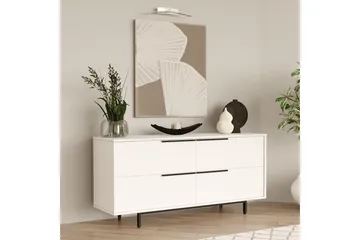 Liyakat Konsollbord 160 cm - Vit - Förvaring - Förvaringsmöbler - Byrå