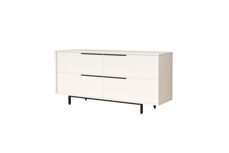 Liyakat Konsollbord 160 cm Vit - Möbler - Vardagsrum - Soffbord & vardagsrumsbord - Avlastningsbord & konsolbord