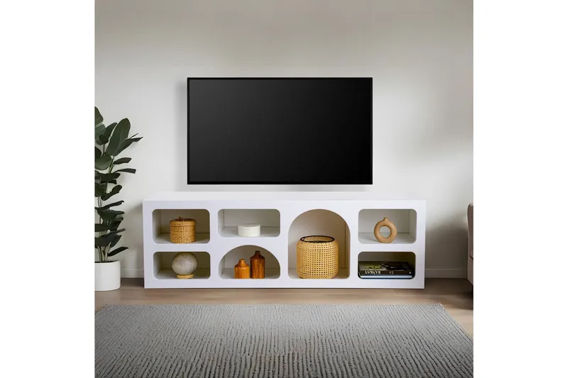 Lorin Konsollbord 160 cm - Vit - Förvaring - Förvaringsmöbler - Skänkar & sideboards