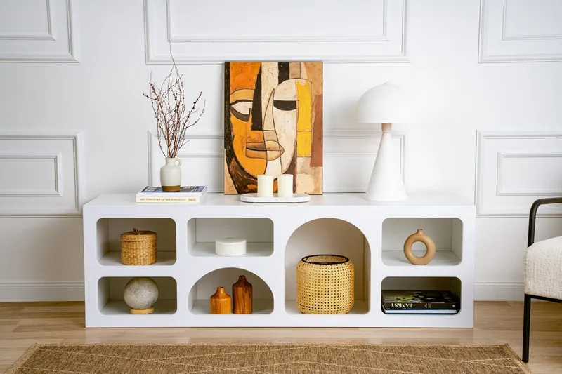 Lorin Konsollbord 160 cm, Vit