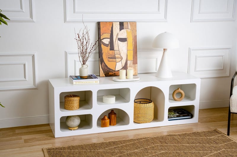 Lorin Konsollbord 160 cm - Vit - Förvaring - Förvaringsmöbler - Skänkar & sideboards