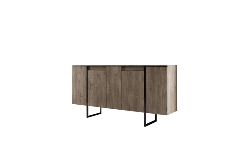 Luxe Konsollbord 160 cm Brun/Svart - Möbler - Vardagsrum - Soffbord & vardagsrumsbord - Avlastningsbord & konsolbord