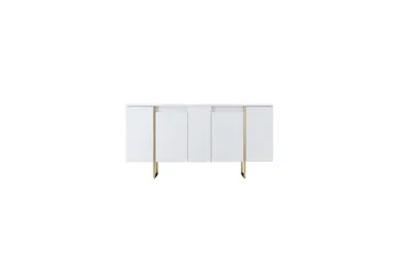 Luxe Konsollbord 160 cm - Vit/Guld - Förvaring - Förvaringsmöbler - Skänkar & sideboards