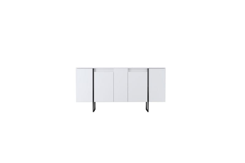 Luxe Konsollbord 160 cm Vit/Svart - Möbler - Vardagsrum - Soffbord & vardagsrumsbord - Avlastningsbord & konsolbord