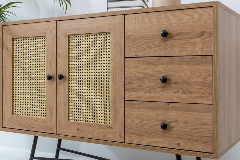 Makwana Konsollbord 120 cm - Natural - Förvaring - Förvaringsmöbler - Skänkar & sideboards