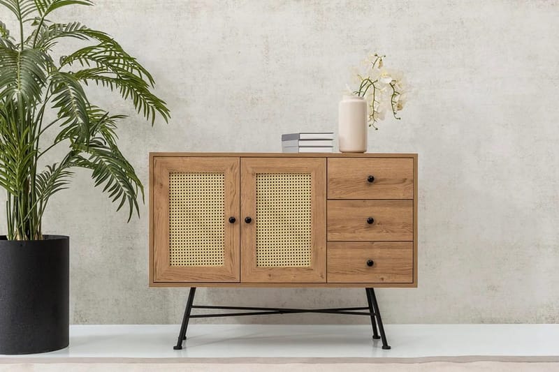 Makwana Konsollbord 120 cm - Natural - Förvaring - Förvaringsmöbler - Skänkar & sideboards