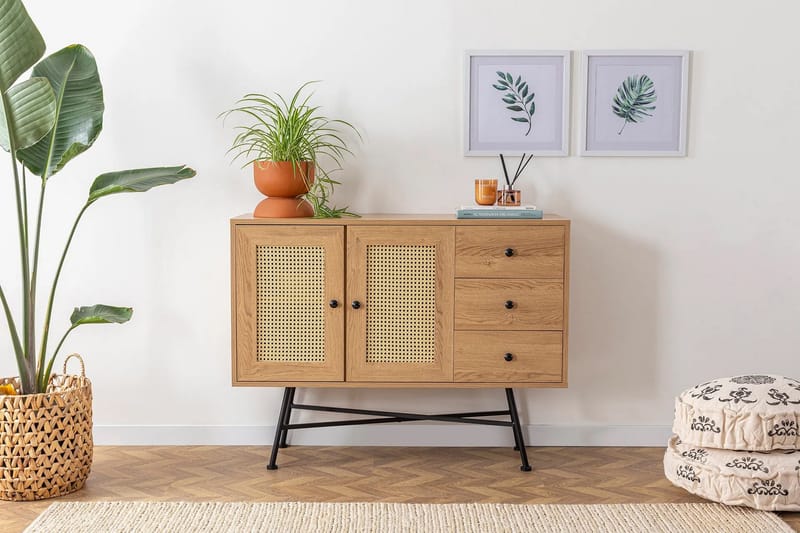 Makwana Konsollbord 120 cm - Natural - Förvaring - Förvaringsmöbler - Skänkar & sideboards