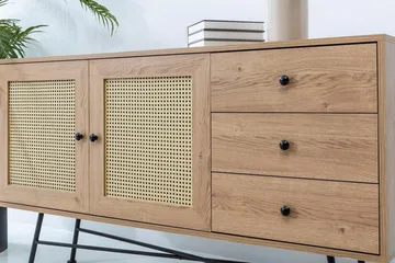 Makwana Konsollbord 160 cm - Natural - Förvaring - Förvaringsmöbler - Skänkar & sideboards