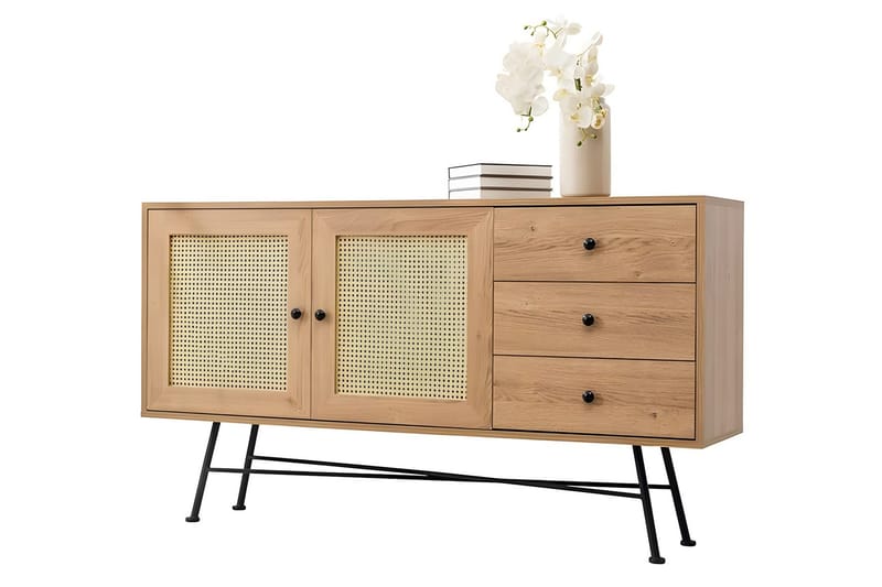 Makwana Konsollbord 160 cm - Natural - Förvaring - Förvaringsmöbler - Skänkar & sideboards