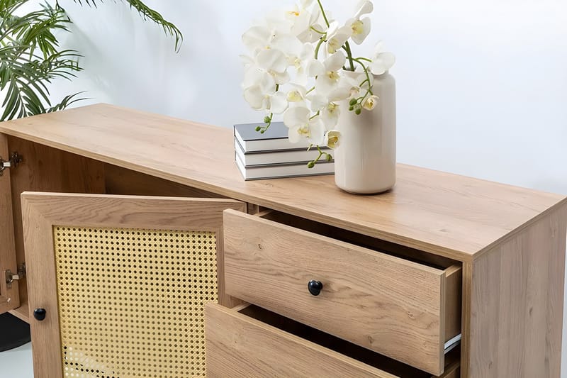 Makwana Konsollbord 160 cm - Natural - Förvaring - Förvaringsmöbler - Skänkar & sideboards