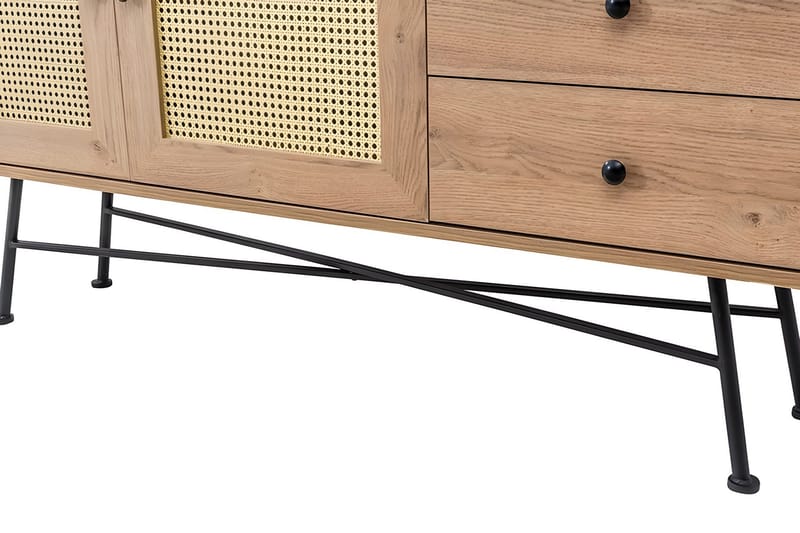 Makwana Konsollbord 160 cm - Natural - Förvaring - Förvaringsmöbler - Skänkar & sideboards