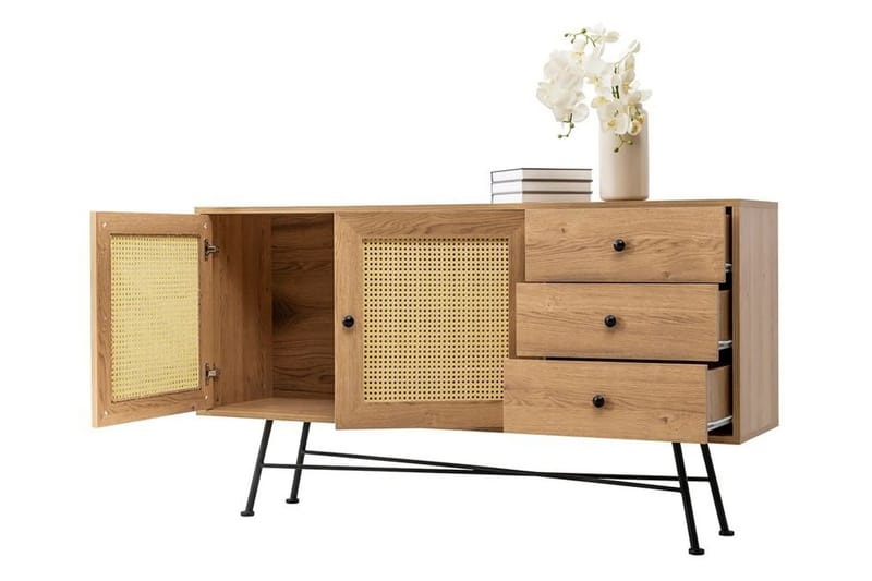 Makwana Konsollbord 160 cm - Natural - Förvaring - Förvaringsmöbler - Skänkar & sideboards