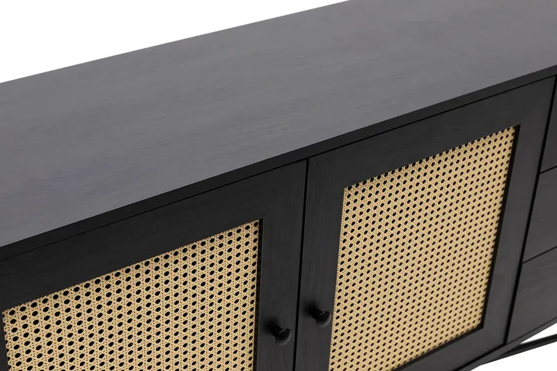 Makwana Konsollbord 160 cm - Svart - Förvaring - Förvaringsmöbler - Skänkar & sideboards
