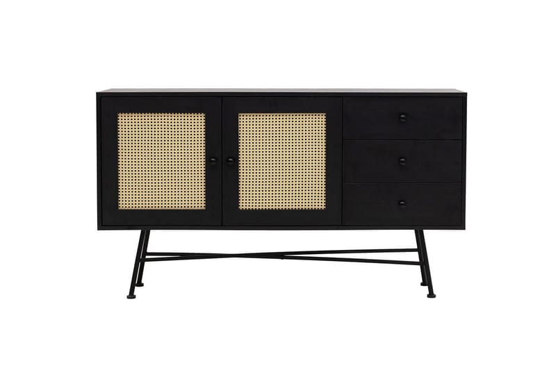 Makwana Konsollbord 160 cm - Svart - Förvaring - Förvaringsmöbler - Skänkar & sideboards