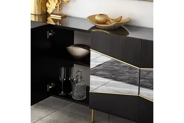 Mami Konsollbord 180 cm - Svart - Förvaring - Förvaringsmöbler - Skänkar & sideboards
