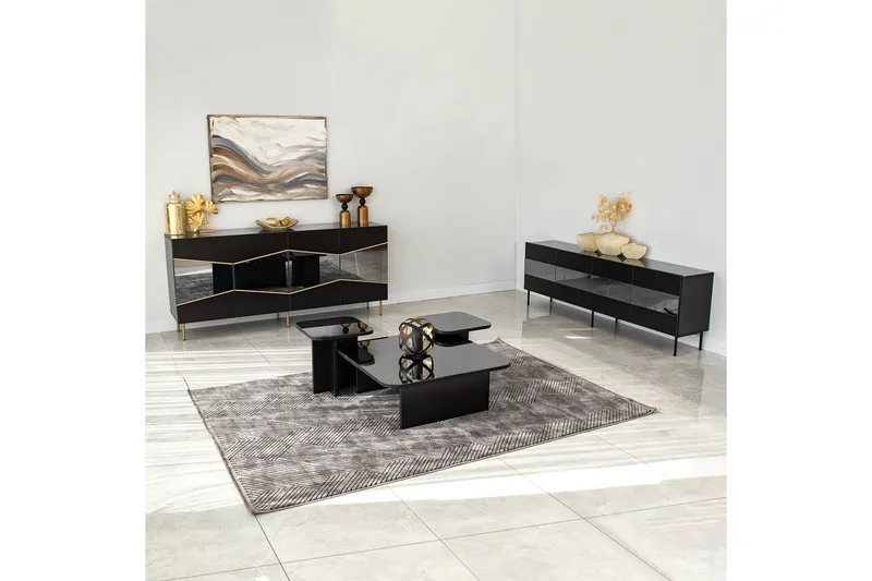 Mami Konsollbord 180 cm - Svart - Förvaring - Förvaringsmöbler - Skänkar & sideboards