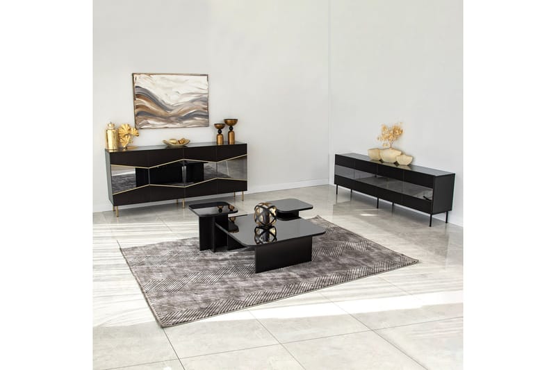 Mami Konsollbord 180 cm - Svart - Förvaring - Förvaringsmöbler - Skänkar & sideboards