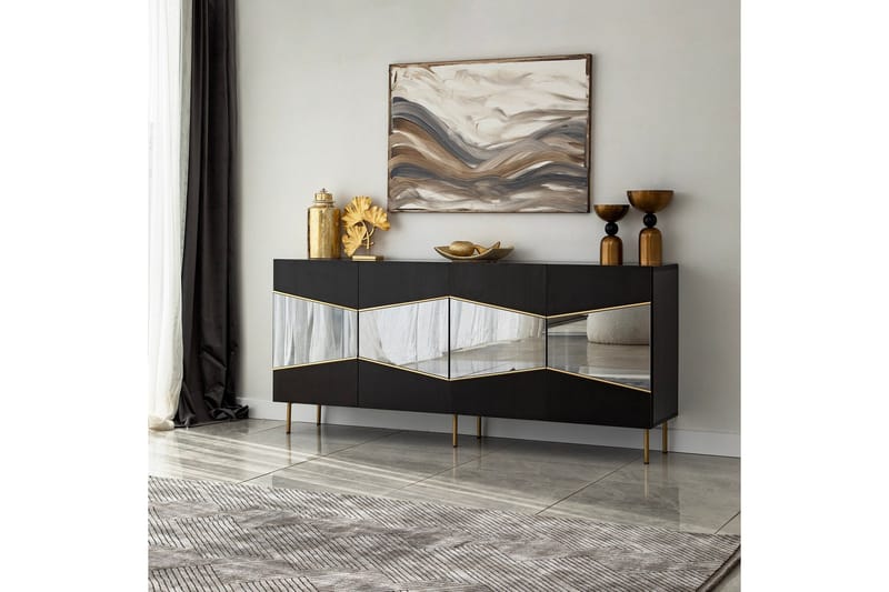 Mami Konsollbord 180 cm - Svart - Förvaring - Förvaringsmöbler - Skänkar & sideboards