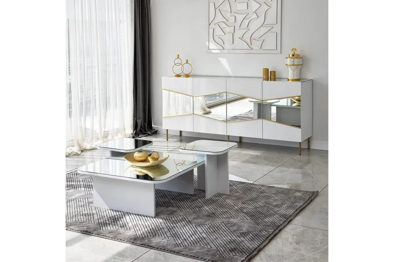 Mami Konsollbord 180 cm - Vit - Förvaring - Förvaringsmöbler - Skänkar & sideboards