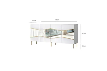 Mami Konsollbord 180 cm - Vit - Förvaring - Förvaringsmöbler - Skänkar & sideboards