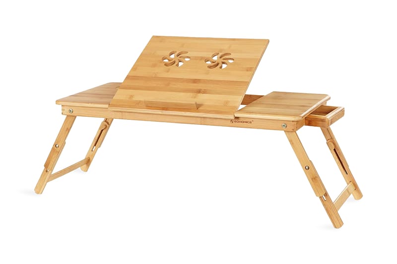 MARIBEL Laptopbord 72 Bambu Brun - Bord - Avlastningsbord & konsolbord