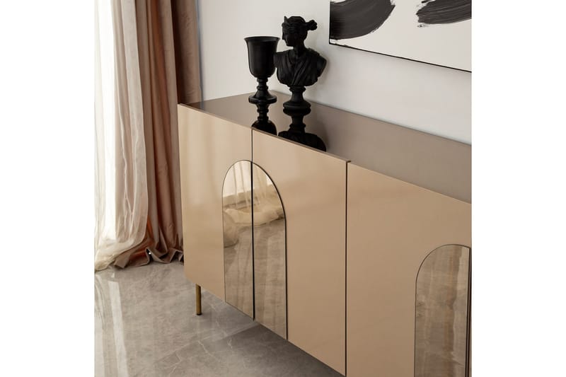 Mirrilnesh Konsollbord 180 cm - Brons/Guld - Möbler - Vardagsrum - Tv-möbler & mediamöbler - Tv-skåp