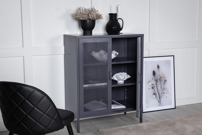 Misha Skänk i Metall - Grå - Förvaring - Förvaringsmöbler - Skänkar & sideboards