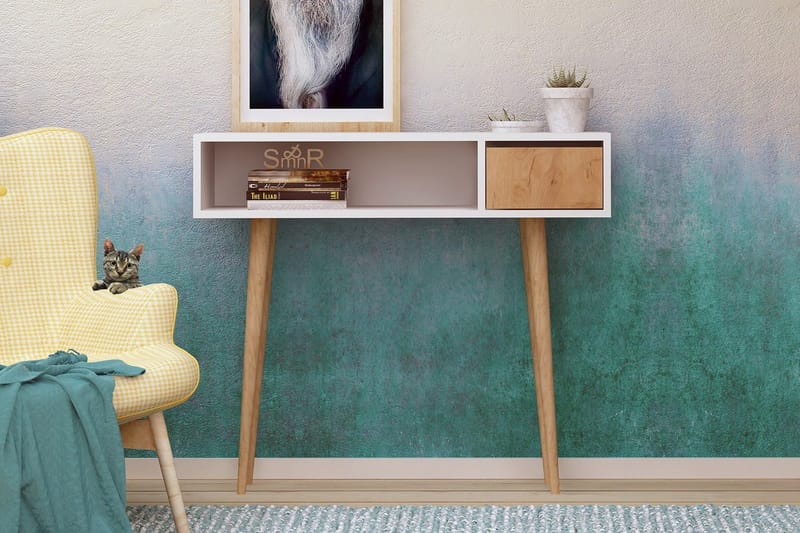 Mod Design Avlastningsbord - Trä/Vit - Möbler - Vardagsrum - Soffbord & vardagsrumsbord - Avlastningsbord & konsolbord