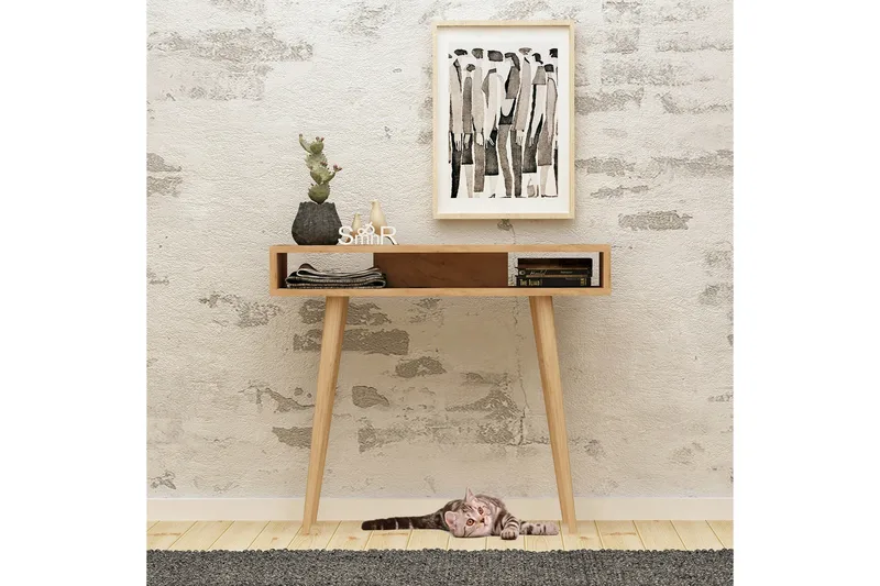 Mod Design Avlastningsbord - Trä/Vit - Möbler - Vardagsrum - Soffbord & vardagsrumsbord - Avlastningsbord & konsolbord