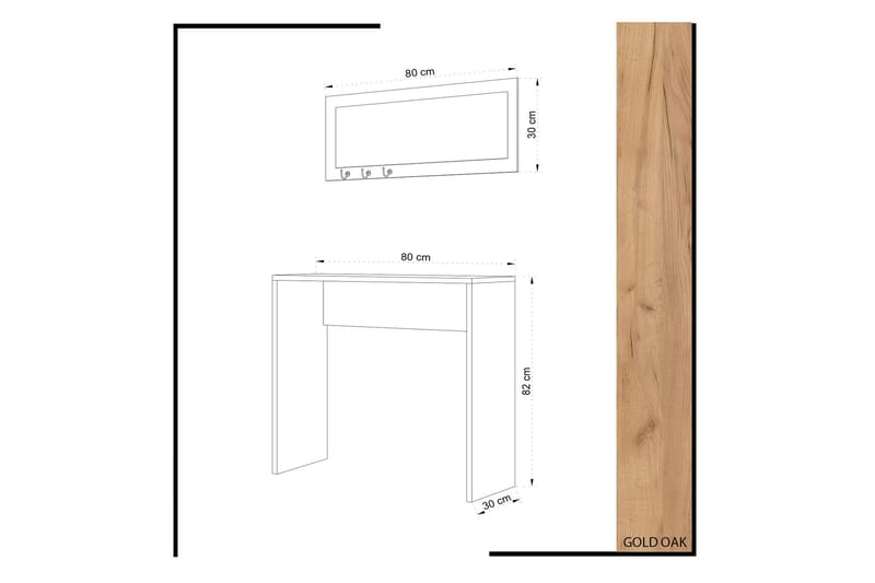 Mod Design Skrivbord - Trä - Möbler - Hemmakontor - Skrivbord