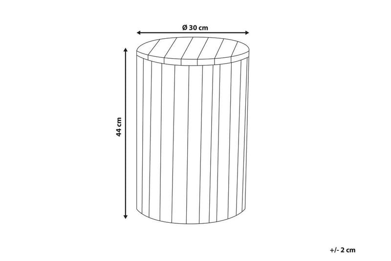 MOVAS Sidobord Trä/Natur - Möbler - Vardagsrum - Soffbord & vardagsrumsbord - Avlastningsbord & konsolbord