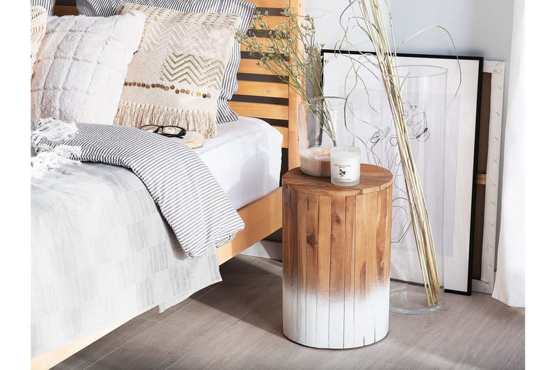 MOVAS Sidobord Trä/Natur - Möbler - Vardagsrum - Soffbord & vardagsrumsbord - Avlastningsbord & konsolbord