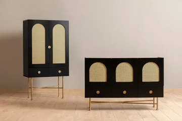 Munny Konsollbord 123 cm - Svart - Förvaring - Förvaringsmöbler - Skänkar & sideboards