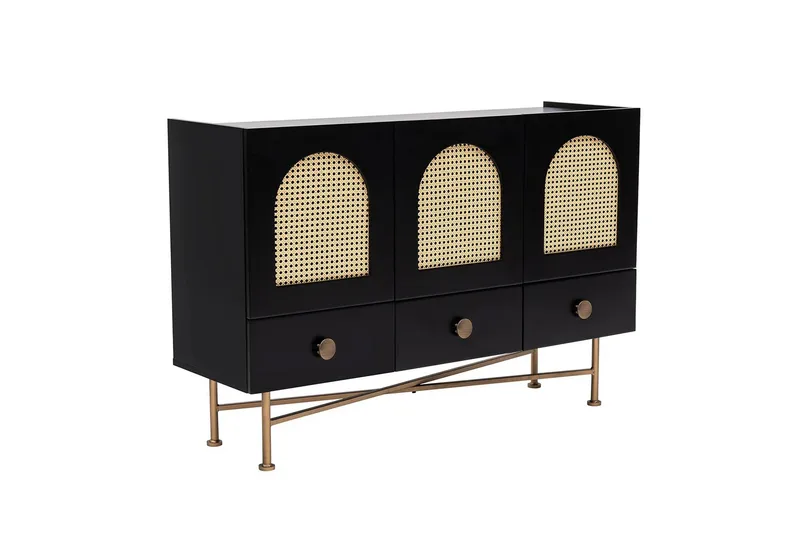 Munny Konsollbord 123 cm - Svart - Förvaring - Förvaringsmöbler - Skänkar & sideboards