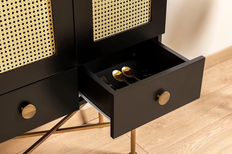 Munny Konsollbord 80 cm - Svart - Förvaring - Skåp - Barskåp