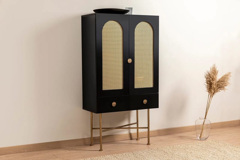 Munny Konsollbord 80 cm - Svart - Förvaring - Skåp - Barskåp