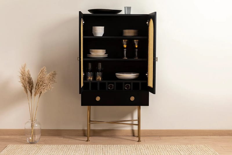 Munny Konsollbord 80 cm - Svart - Förvaring - Skåp - Barskåp
