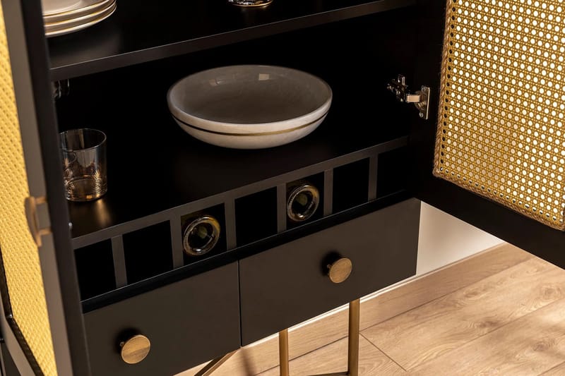 Munny Konsollbord 80 cm - Svart - Förvaring - Skåp - Barskåp