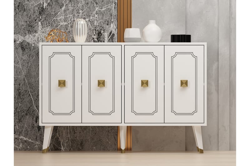 Myria Konsollbord 120 cm Vit - Möbler - Vardagsrum - Soffbord & vardagsrumsbord - Avlastningsbord & konsolbord